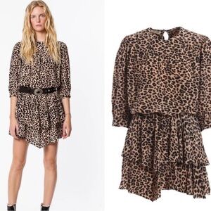 Zadig & Voltaire Rooka leopard print dress
